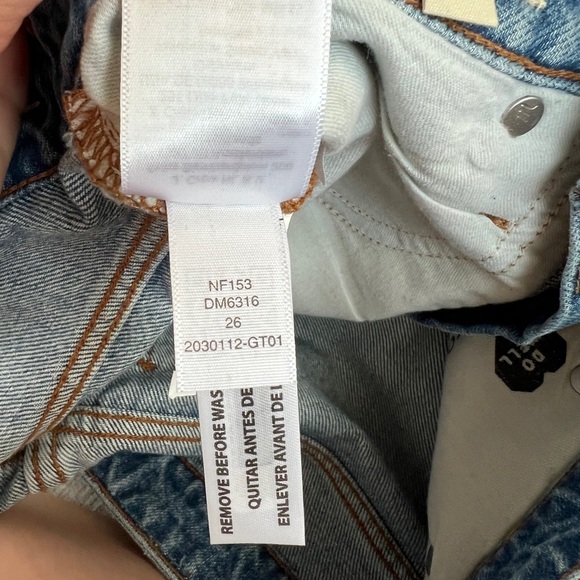 Madewell Curvy Perfect Vintage Straight Jean - Picture 4 of 4